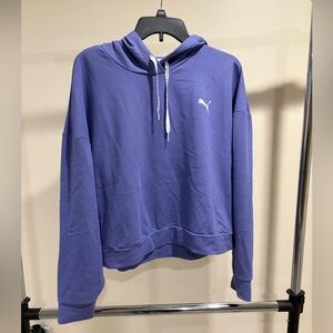 Puma Lavender Hoodie with Logo
